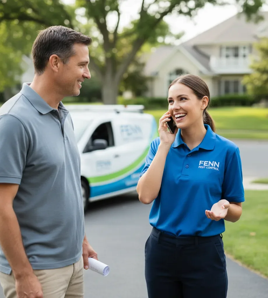 Fenn Pest Control customer support in East Lynn